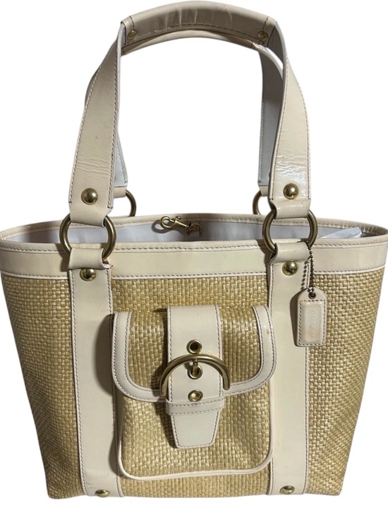 Coach Handbags - Coach Vintage Legacy 65th Anniversary Edition Woven Tote